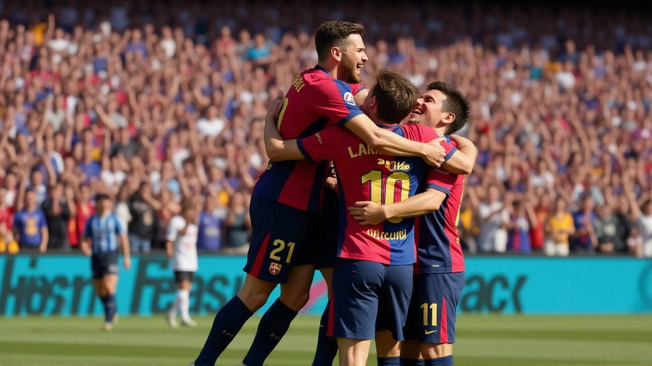 पूर्व बार्सिलोना खिलाड़ी भी मौजूद थे